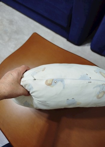 Bej Baskılı Emzirme ve Hamile Yastığı - Görsel 2