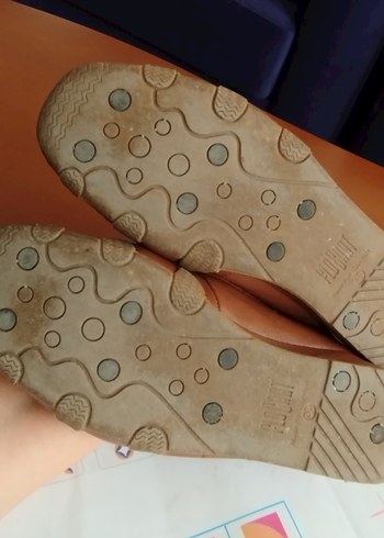 38 Beden kahverengi Renk Kadın Loafer Ayakkabı