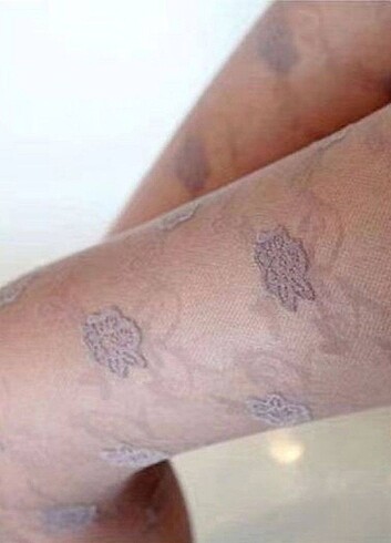 universal Beden siyah Renk Çiçek desenli