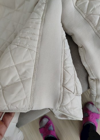 Kırık Beyaz  Kadın Kısa Ceket zara - Görsel 7