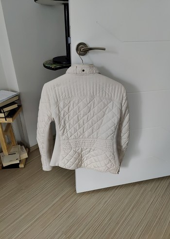 Kırık Beyaz  Kadın Kısa Ceket zara - Görsel 2