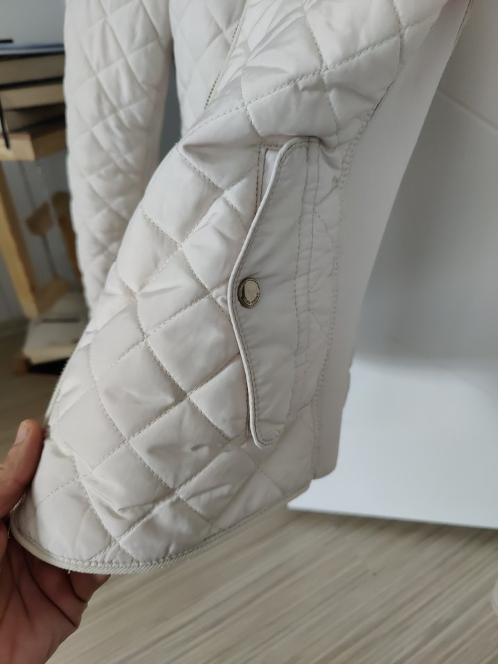 Kırık Beyaz  Kadın Kısa Ceket zara - Görsel 5