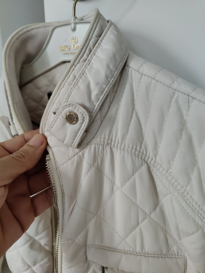 Kırık Beyaz  Kadın Kısa Ceket zara - Görsel 3