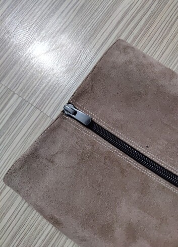 Yepyeni bej süet çizme  - Görsel 5