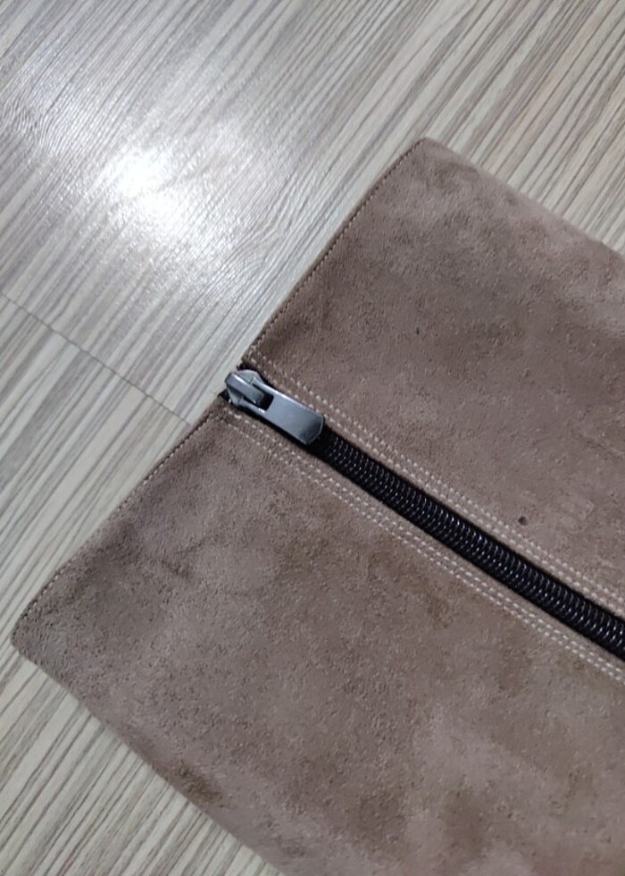 Yepyeni bej süet çizme  - Görsel 5