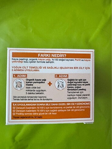 Beden Garnier peeling