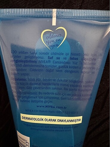 Beden Nıvea temızleyıcı