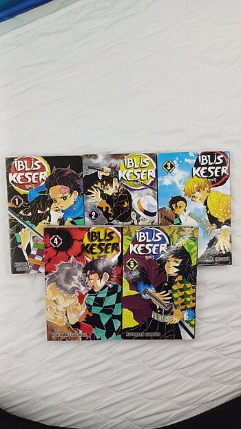 iblis keser manga 1-5set