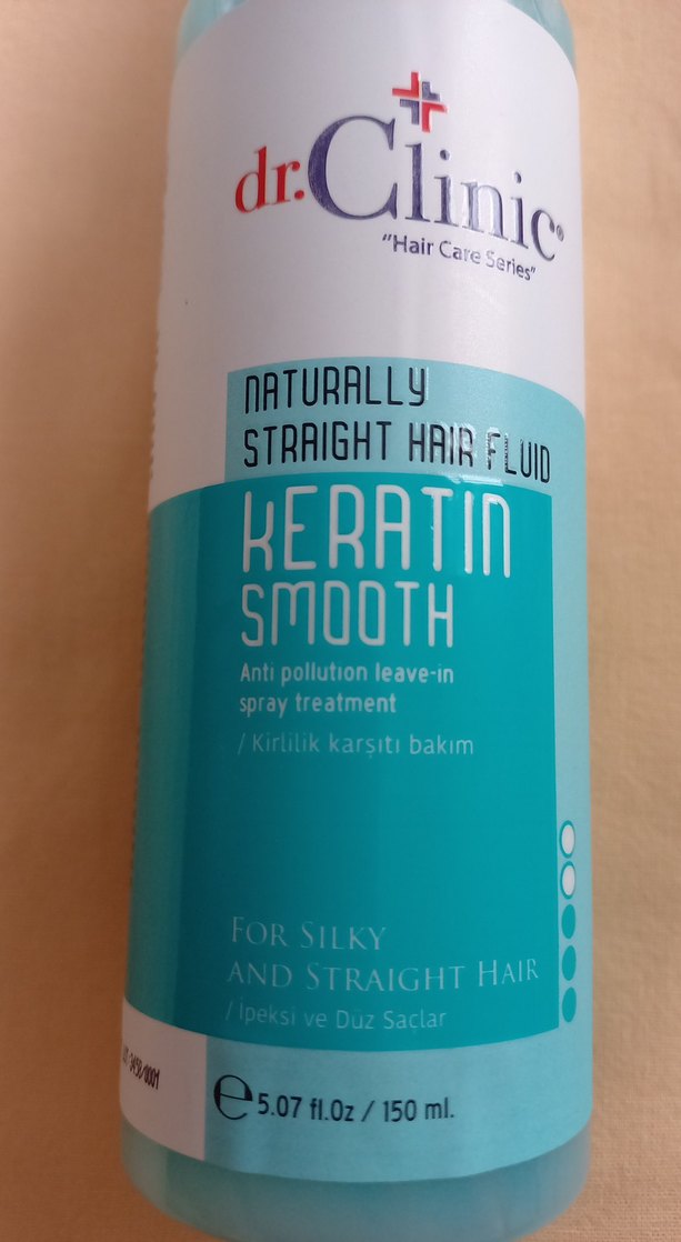 dr. Clinic Keratin Saç Düzleştirici Serum 150 ml - Görsel 3