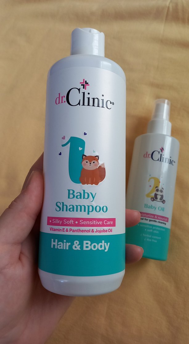 dr.Clinic Bebek Saç ve Vücut Şampuanı & Bebek Yağı - Görsel 3