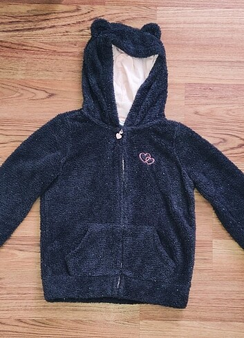LC Waikiki Kız çocuk peluş hırka