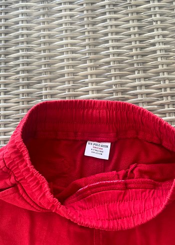 Erkek Kırmızı Rahat Kesim Şort - Görsel 3