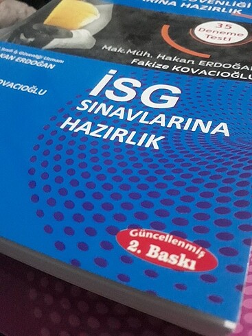 İŞ SAĞLIĞI VE GÜVENLİĞİ SINAVLARINA HAZIRLIK KİTABI 35 DENEME TE
