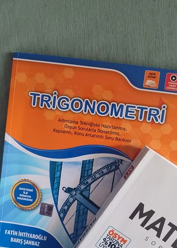 Beden AYT Matematik 3D Soru Bankası trigonometri fonksiyon apotemi