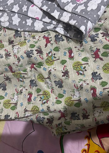 3 Adet Çocuk Pamuklu Desenli pijama altı - Görsel 2