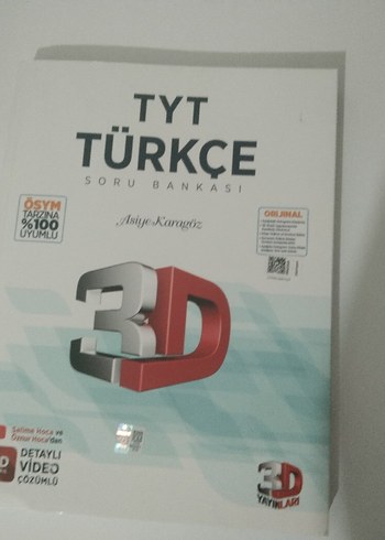 TYT Türkçe Soru Bankası 3D Yayınları