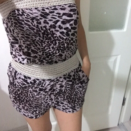 leopr desenli tulum