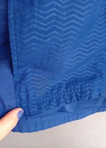 Mavi Nike Fermuarlı Erkek çocuk Sweatshirt - Görsel 4