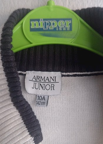 Fermuarlı Beyaz Erkek çocuk Sweatshirt - Görsel 2