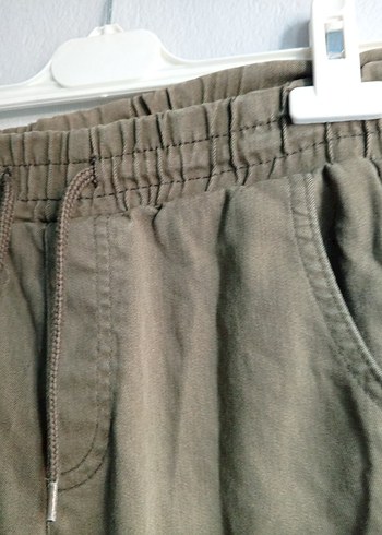 haki renkErkek Çocuk  Bol Kesim Pantolon - Görsel 3