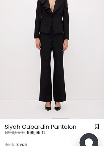 Siyah adl pantolon - Görsel 2
