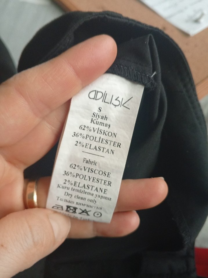 Siyah adl pantolon - Görsel 3