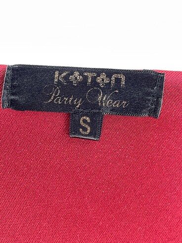 s Beden kırmızı Renk Koton Kısa Elbise %70 İndirimli.