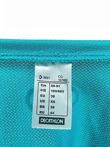 xs Beden turkuaz Renk Decathlon Bluz %70 İndirimli.