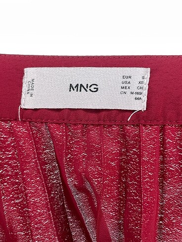 s Beden bordo Renk Mango Uzun Etek %70 İndirimli.