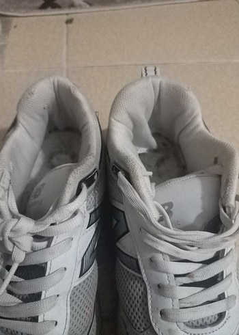 Beyaz Bağcıklı erkek Spor Ayakkabısı - Görsel 3