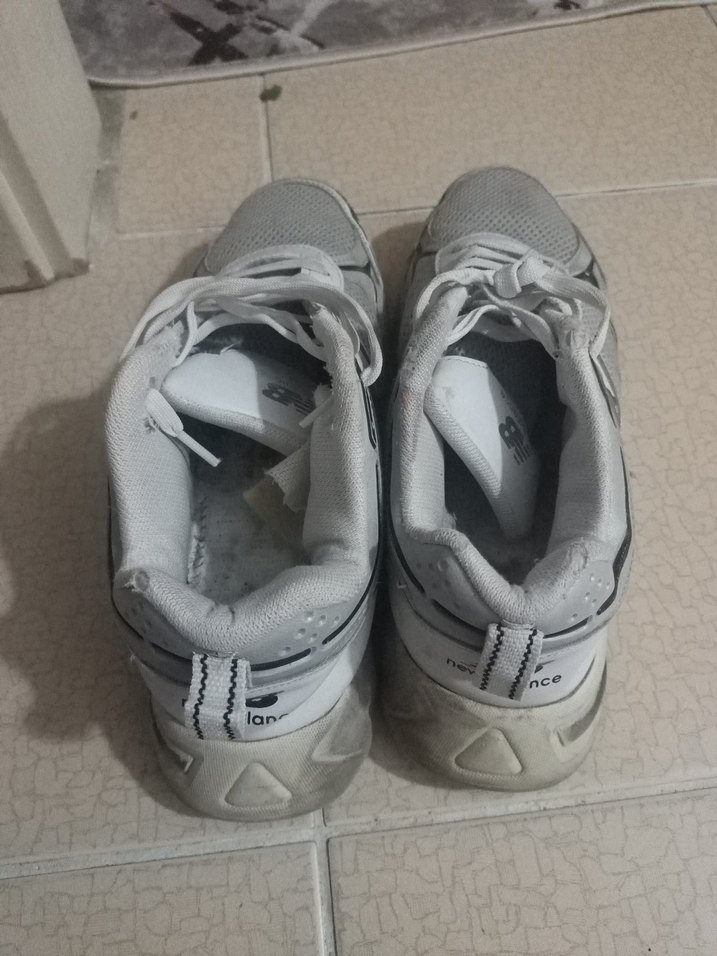 Beyaz Bağcıklı erkek Spor Ayakkabısı - Görsel 4