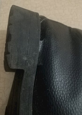 Siyah Minimalist Erkek Kauçuk Bot - Görsel 7