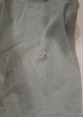 Erkek Haki Keten Rahat Kesim Pantolon - Görsel 6