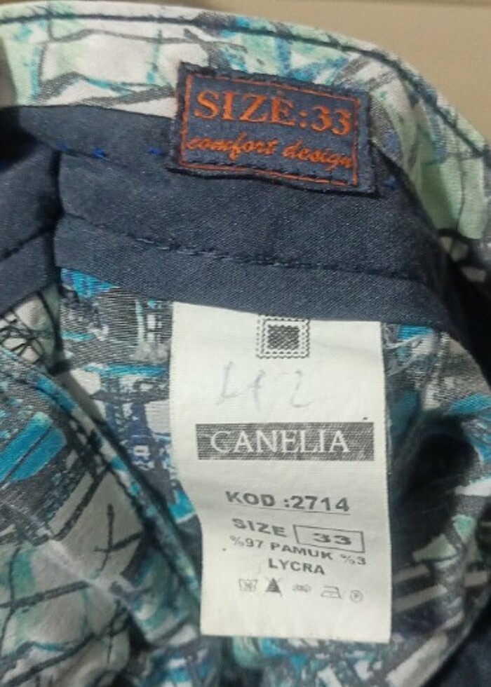 Erkek pantolon 33 beden  - Görsel 4