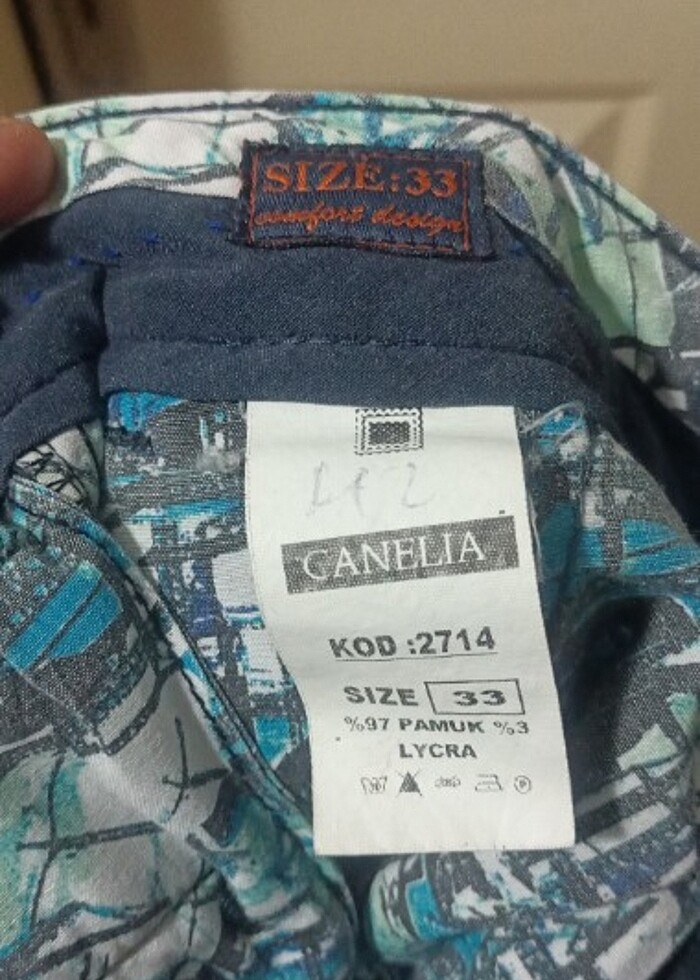 Erkek pantolon 33 beden  - Görsel 5