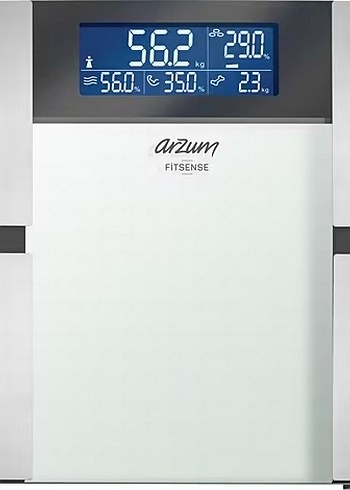 Arzum Fitsense Dijital Baskül Beyaz