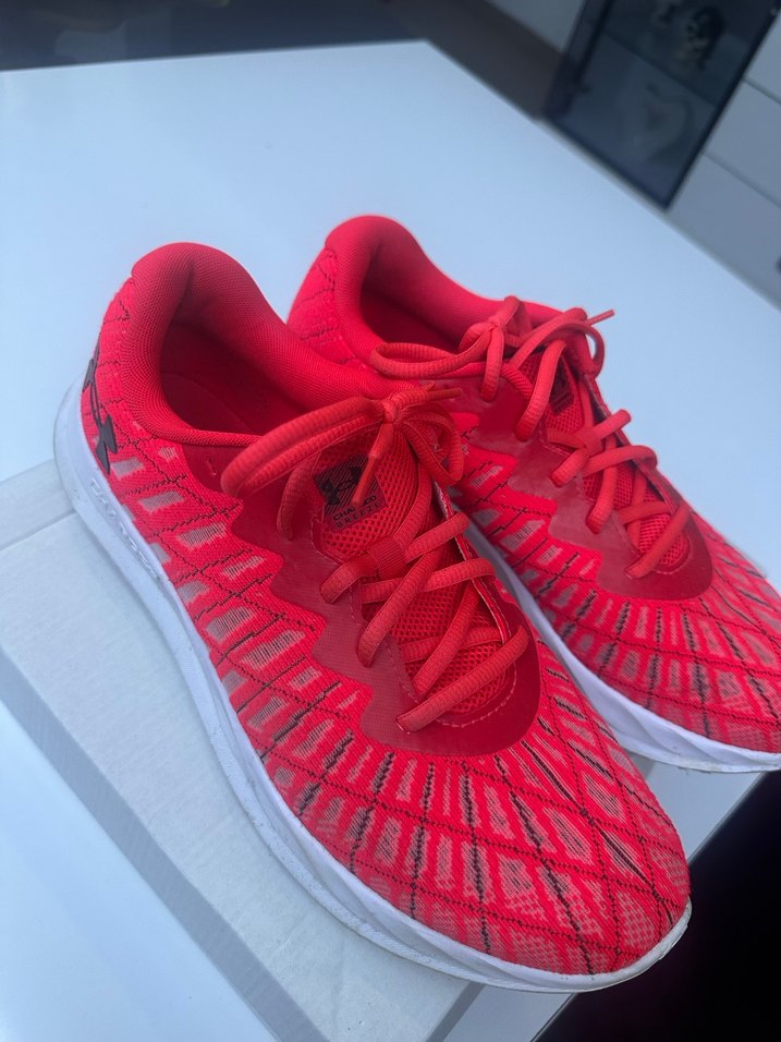 Under armour Kırmızı Erkek Spor Koşu Ayakkabısı - Görsel 2