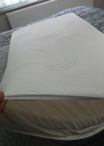 Beyaz Düz Yatak Koruyucu - Görsel 5