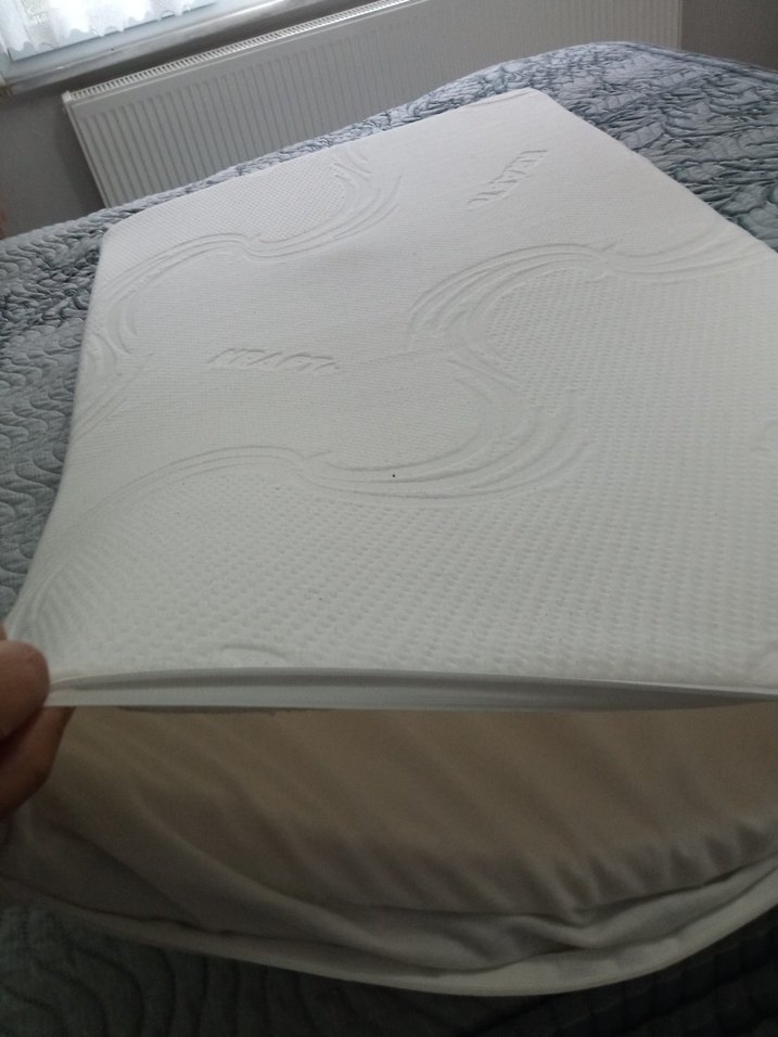 Beyaz Düz Yatak Koruyucu - Görsel 5