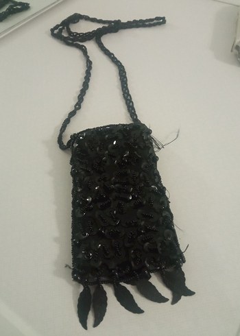 Siyah Zincir Detaylı Kadın El Zinciri - Görsel 10