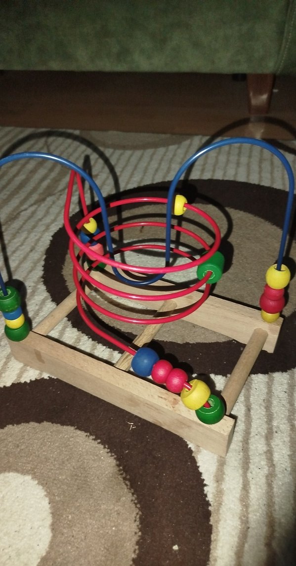 Renkli Ahşap Eğitici Oyuncak - Görsel 3