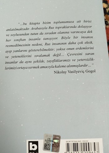 Diğer Nikolay V. Gogol - Ölü Canlar Kitap