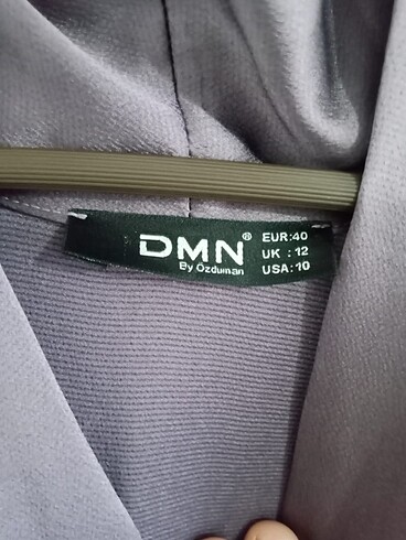 40 Beden mor Renk Fırfırlı elbise