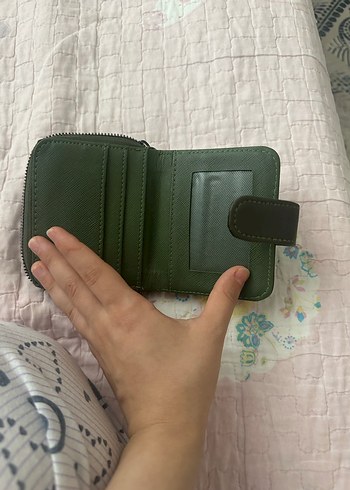 Beden Fermuarlı Kadın Deri Cüzdan