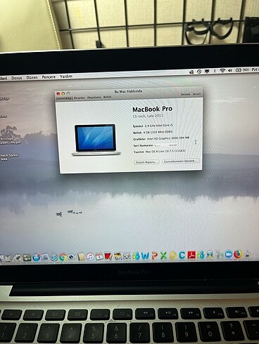 Apple Macbook Pro 2012 modeö