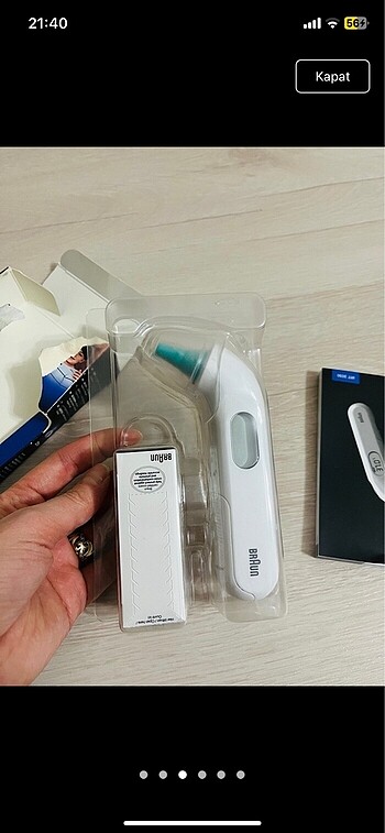  Beden Braun Ateş Ölçer IRT 3030