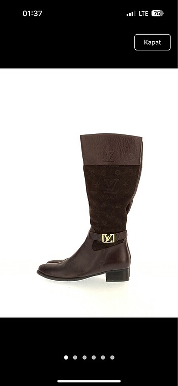 Louis Vuitton deri çizme