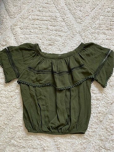 Zara Crop Bluz