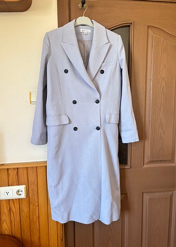 Diğer Düğmeli Gri yelek ve uzun blazer takım Kk desing markasına ait