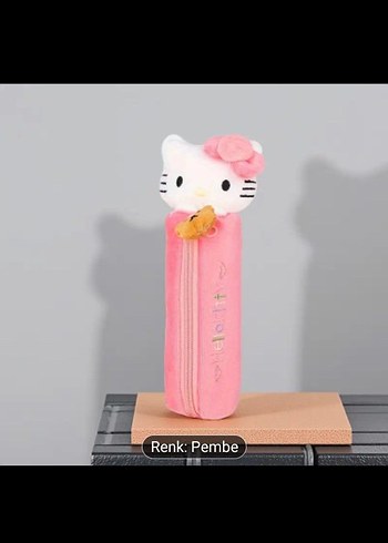 Hello Kitty Pembe Hello Kitty Peluş Kalemlik